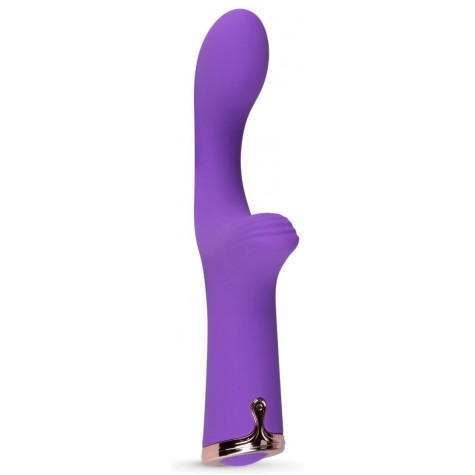 Фиолетовый вибратор The Baroness G-spot Vibrator - 19,5 см.